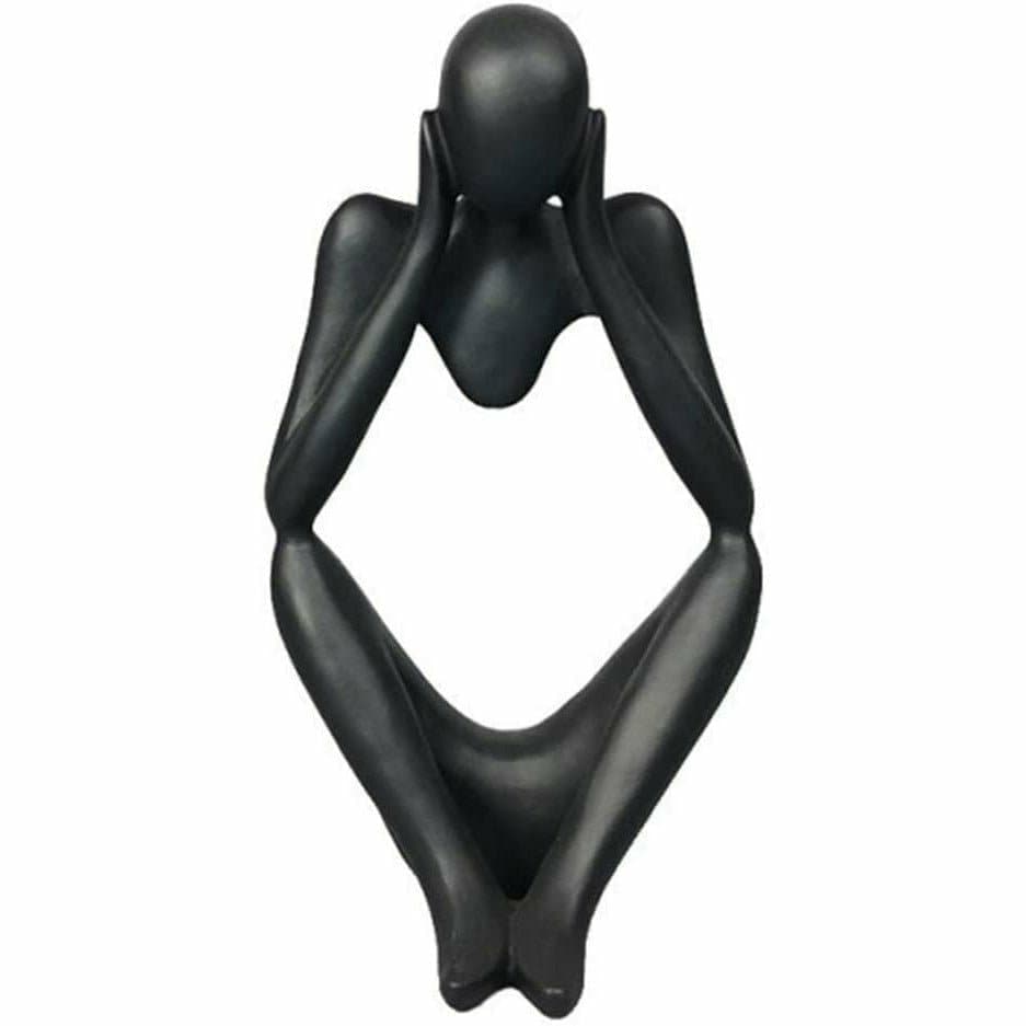 Thinker Style Abstract Sculpture Statue - HER Home Design Boutique